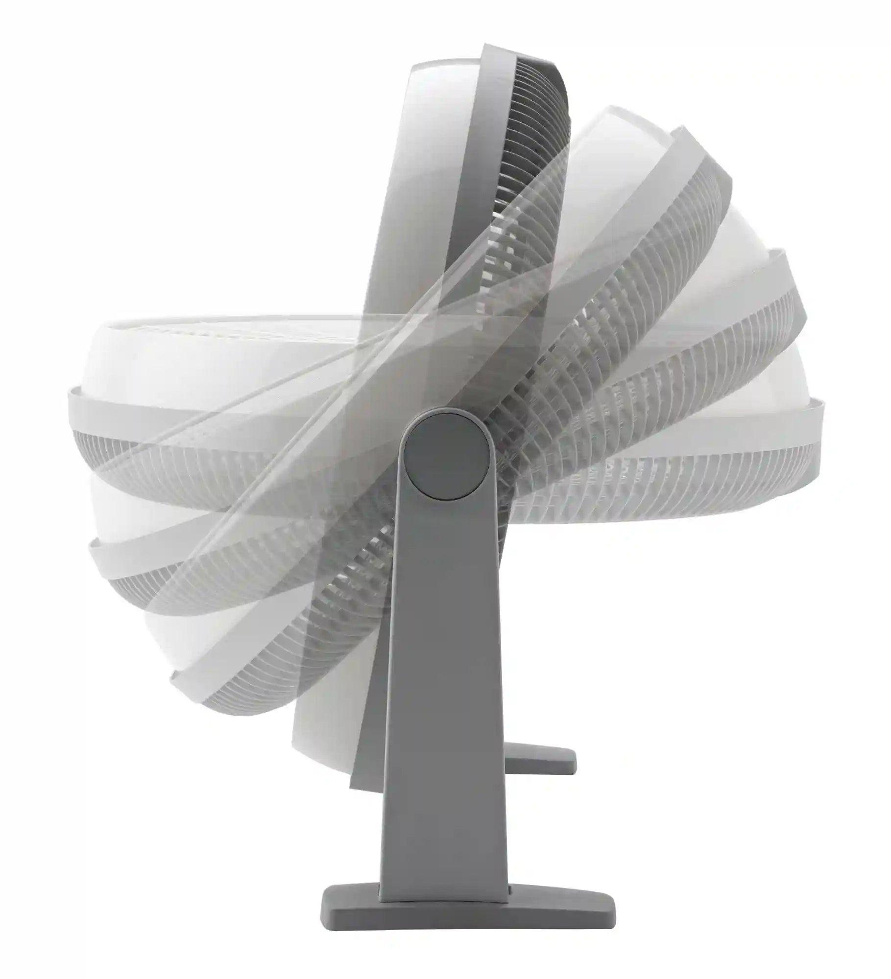 Lasko 20" Air Circulator Floor Fan (3-speed, manual, 360° airflow, silver)