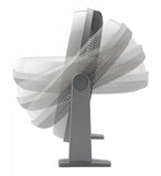 Lasko 20" Air Circulator Floor Fan (3-speed, manual, 360° airflow, silver)