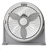Lasko 20" Air Circulator Floor Fan (3-speed, manual, 360° airflow, silver)