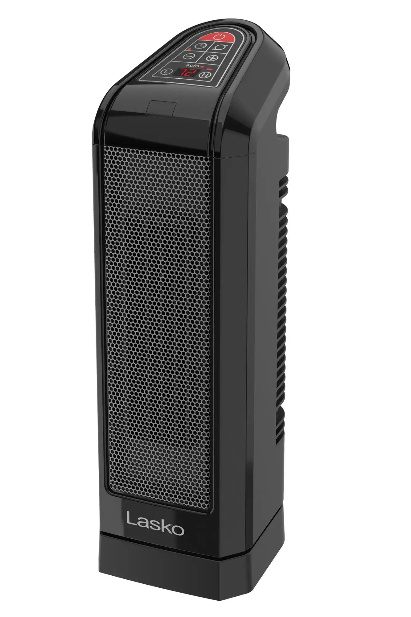 Lasko 16" Digital Ceramic Tower Heater with Remote (black, model CT16670)