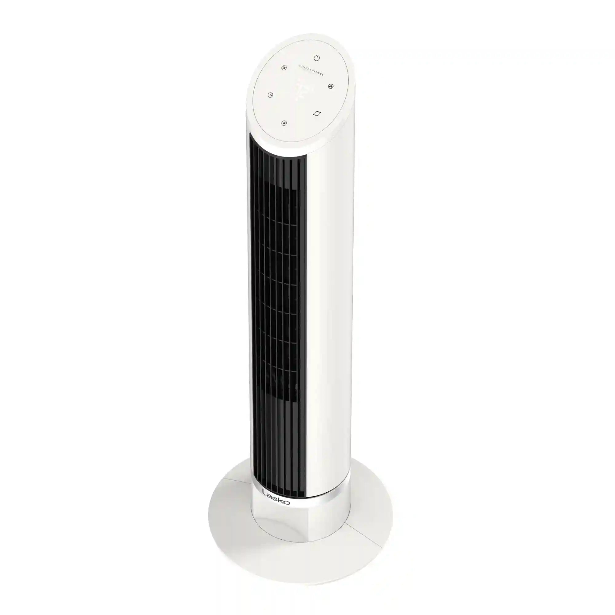 Lasko WhisperForce™ DC 36" Tower Fan (12-speed, remote, timer, air filtration, white)