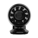 Lasko Whirlwind EcoQuiet DC 7" Orbital Air Circulator Fan (12-speed, remote, timer, black)