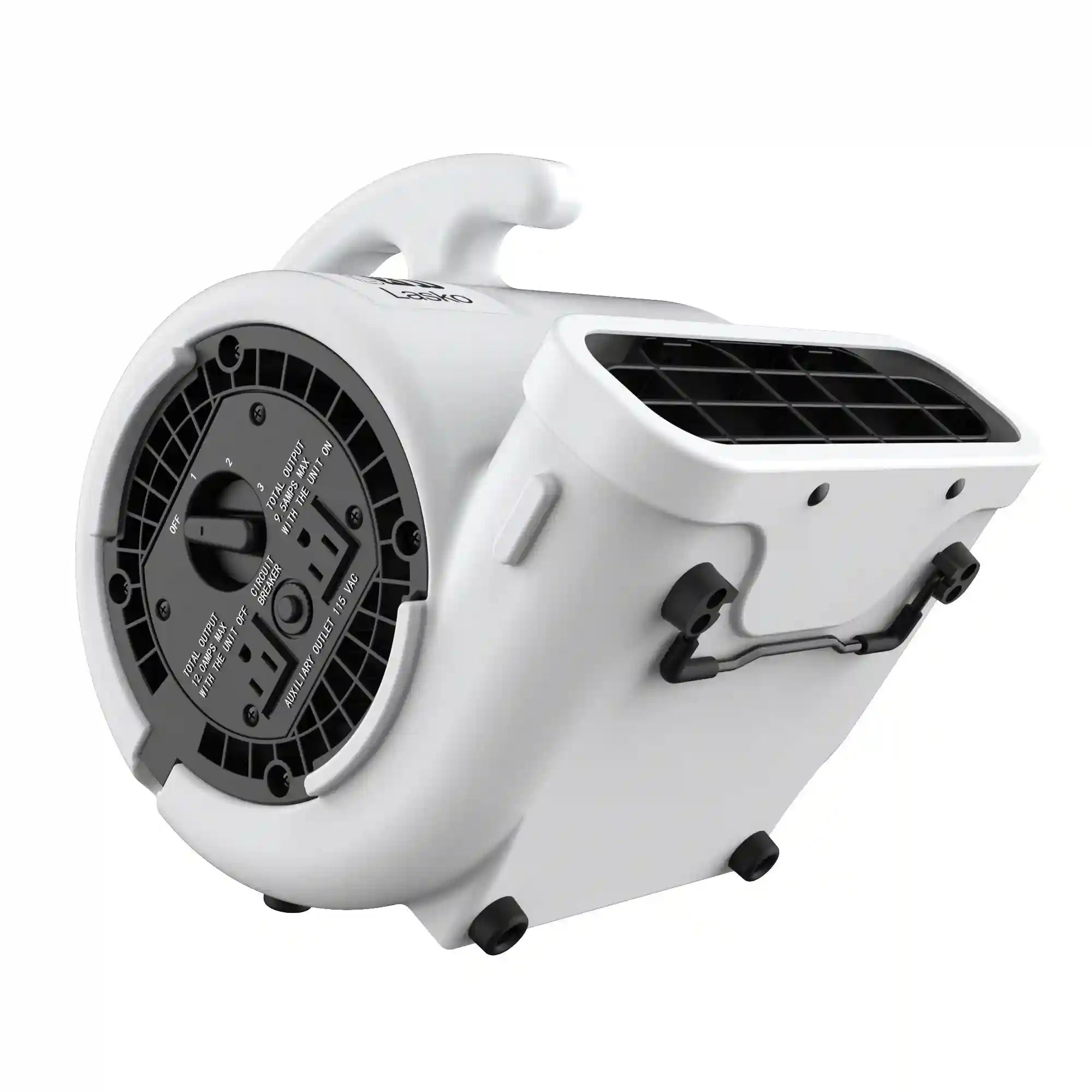 Lasko SF-20-G2 Super Fan Max Multi-Purpose Compact Air Mover, Gray