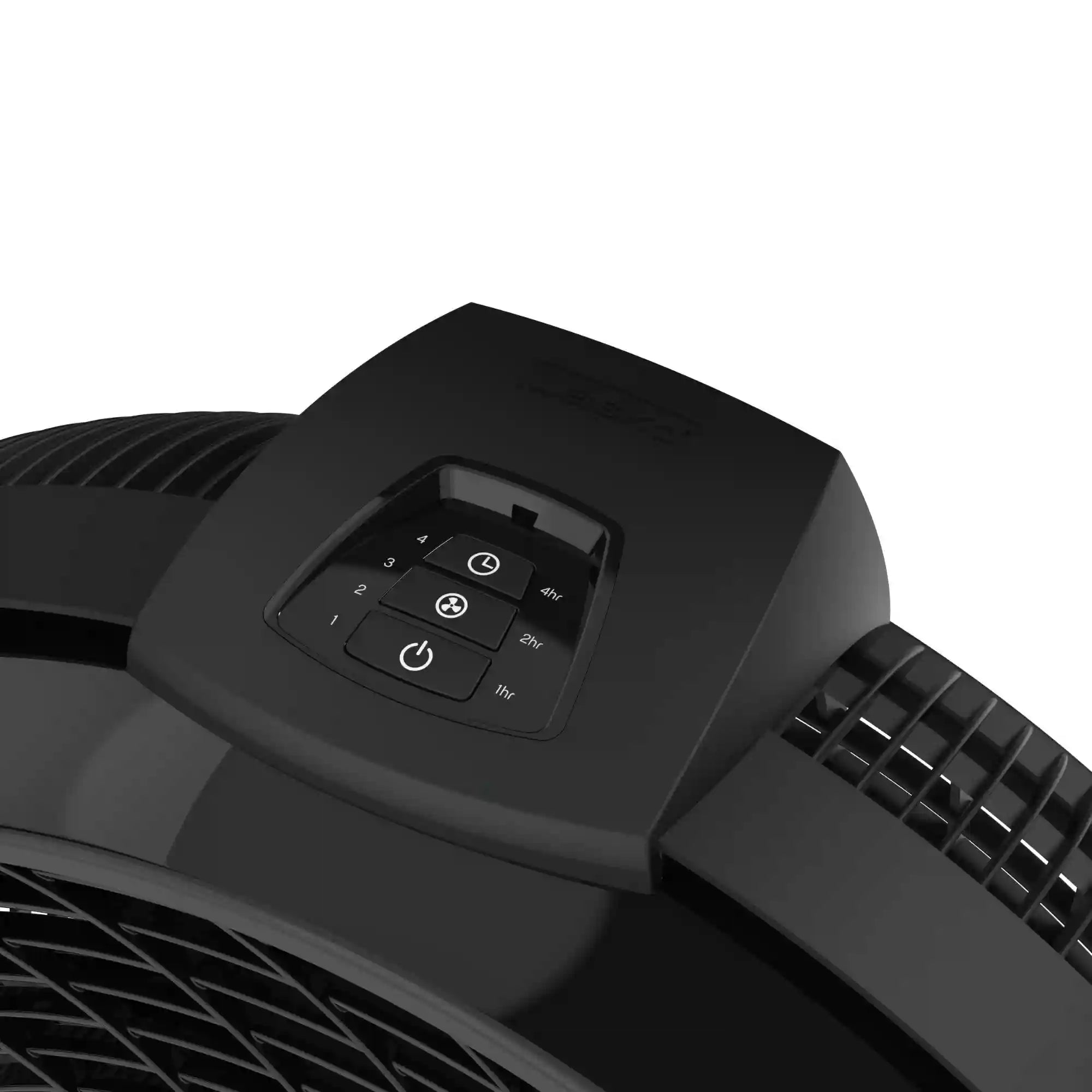 Lasko Cyclone® 20" Air Circulator Floor Fan (4-speed, remote, timer, 90° airflow, black)