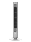 Lasko Summit WhisperForce™ DC 40" Tower Fan (12-speed, remote, timer, air filtration, gray)