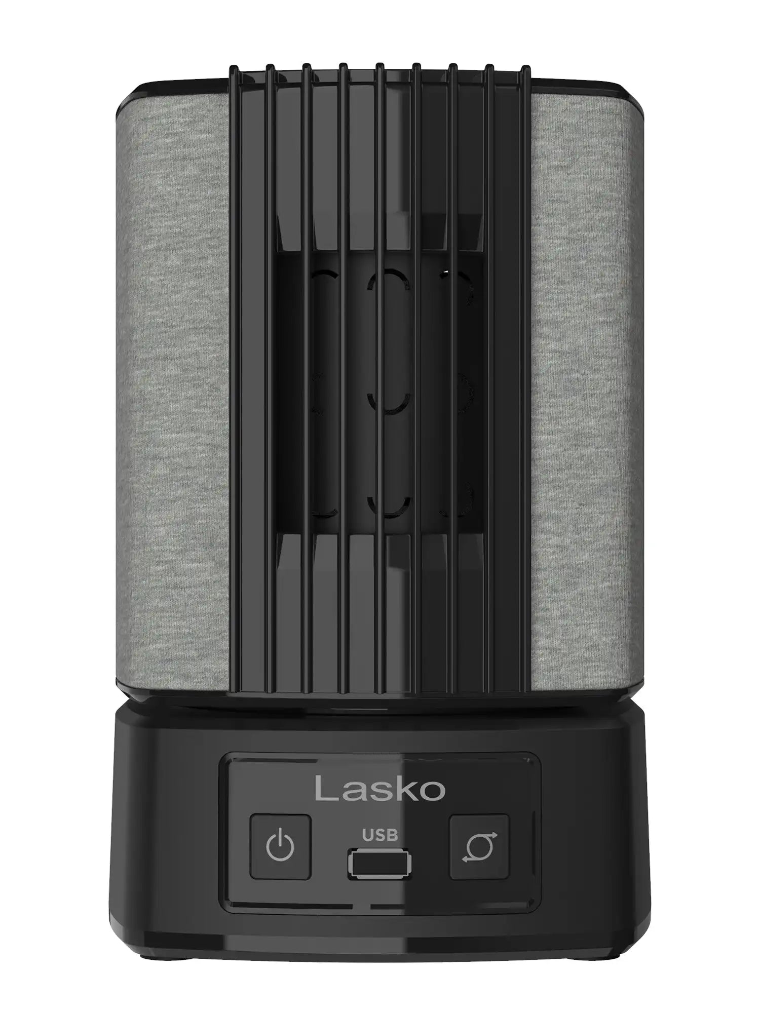 Lasko SlumberBreeze 2-in-1 Table Fan and White Noise Machine, SB100, Black