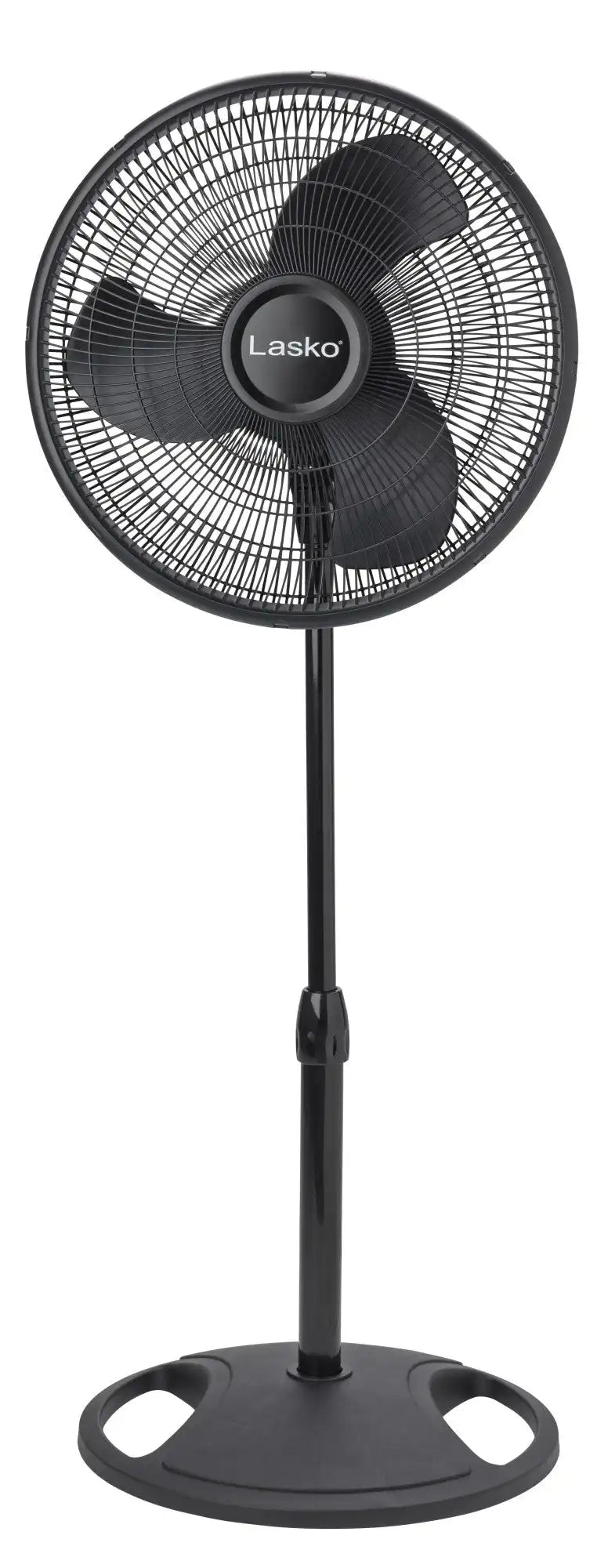 Lasko 16" Pedestal Fan (3-speed, manual, black)