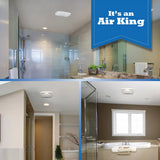 Air King ENERGY STAR® Certified 50 CFM Snap-In Exhaust Fan