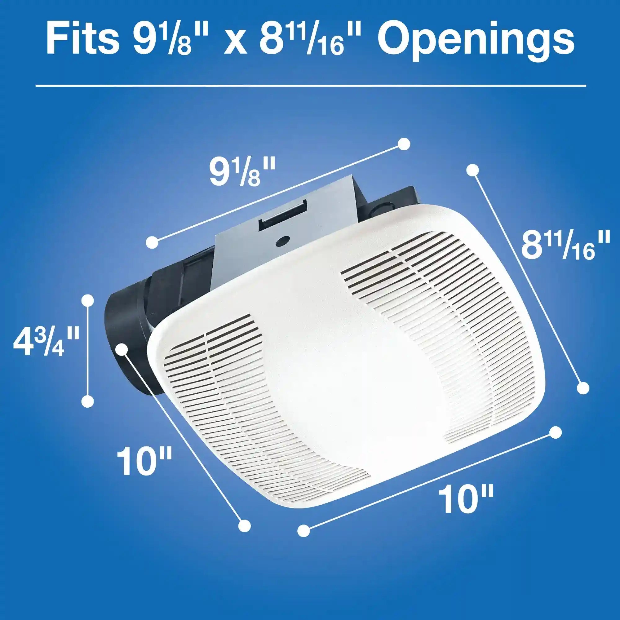 Air King ENERGY STAR® Certified 70 CFM Snap-In Exhaust Fan