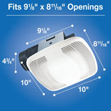 Air King ENERGY STAR® Certified 70 CFM Snap-In Exhaust Fan
