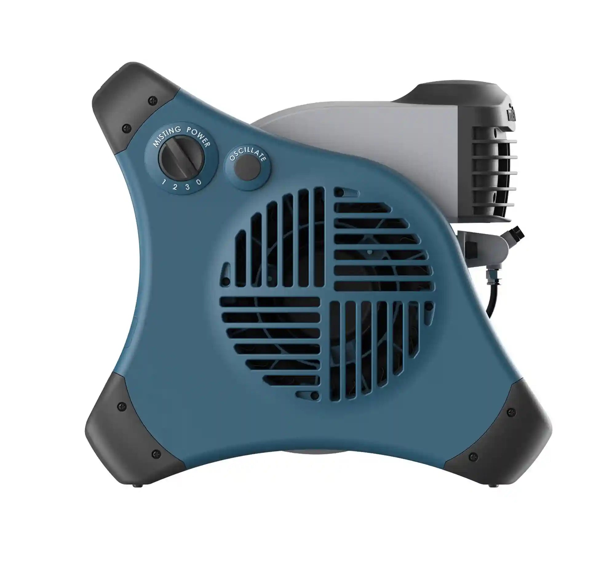 Lasko Misto® Outdoor Misting Fan (3-speed, pivoting, 9' hose, GFCI, blue)