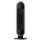Lasko Aria™ 22" Ceramic Tower Heater (3 heat settings, remote, timer, smart, black)