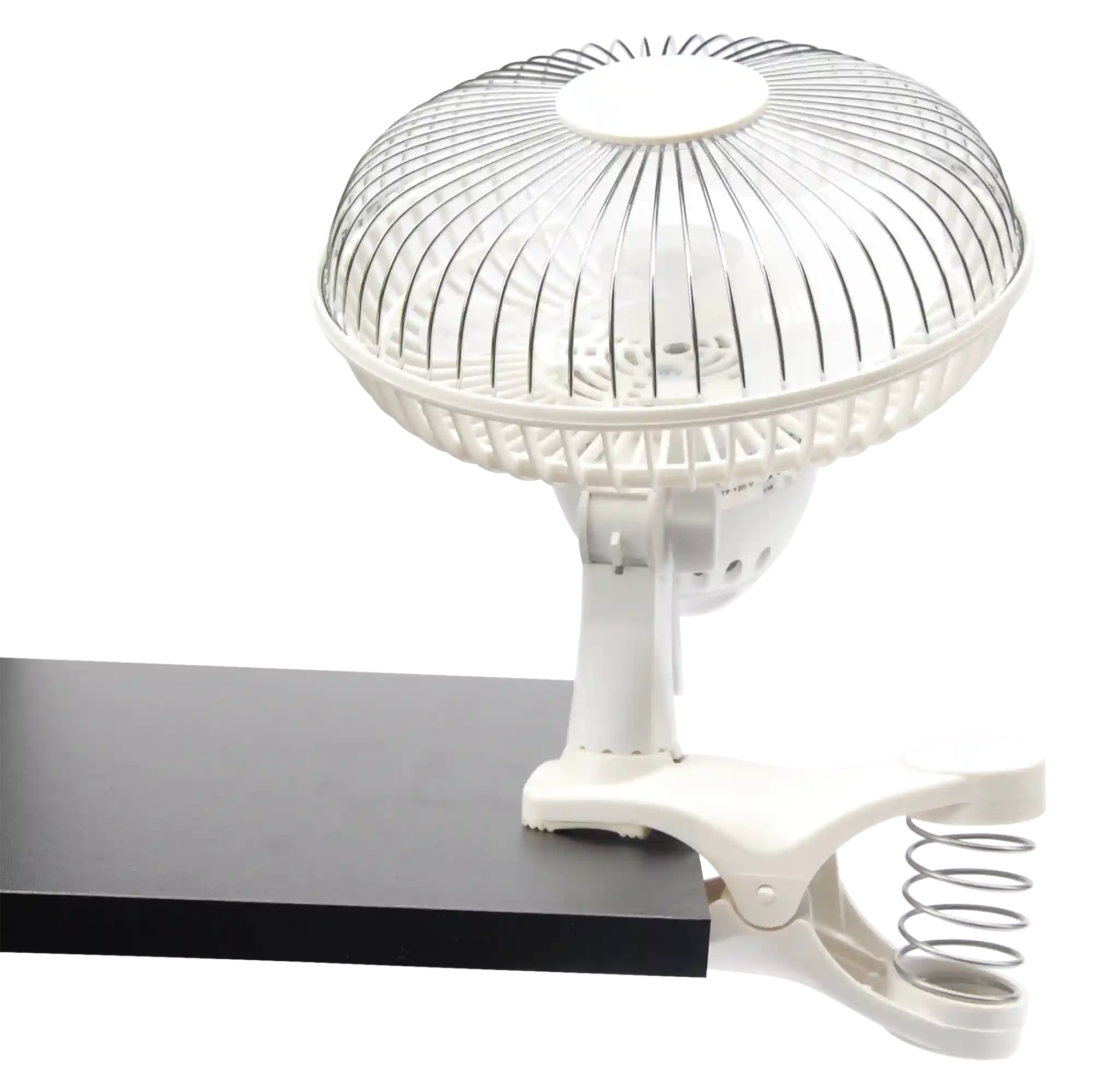 Air King 6" Clip-On Personal Fan (2-speed, manual, white)