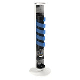 Lasko WhisperForce™ DC 40" Tower Fan (12-speed, remote, timer, air filtration, white/black)