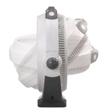 Lasko Wind Machine® 20" Air Circulator Floor Fan (3-speed, manual, 360° airflow, light gray)