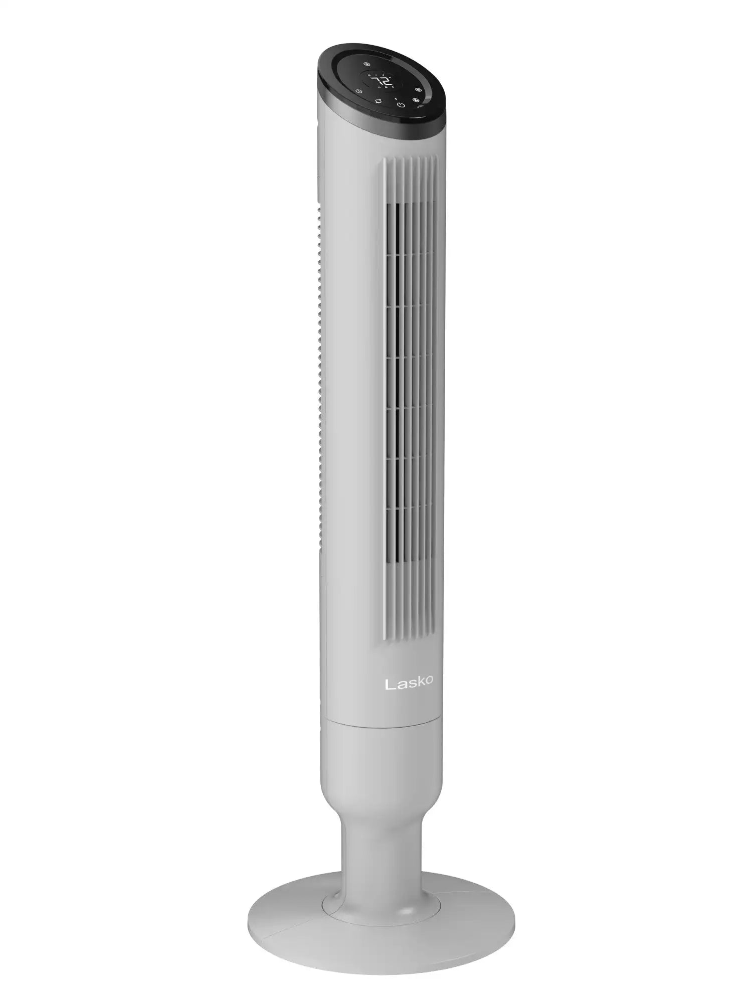 Lasko Summit 42" Tower Fan (6-speed, remote, timer, air filtration, gray)