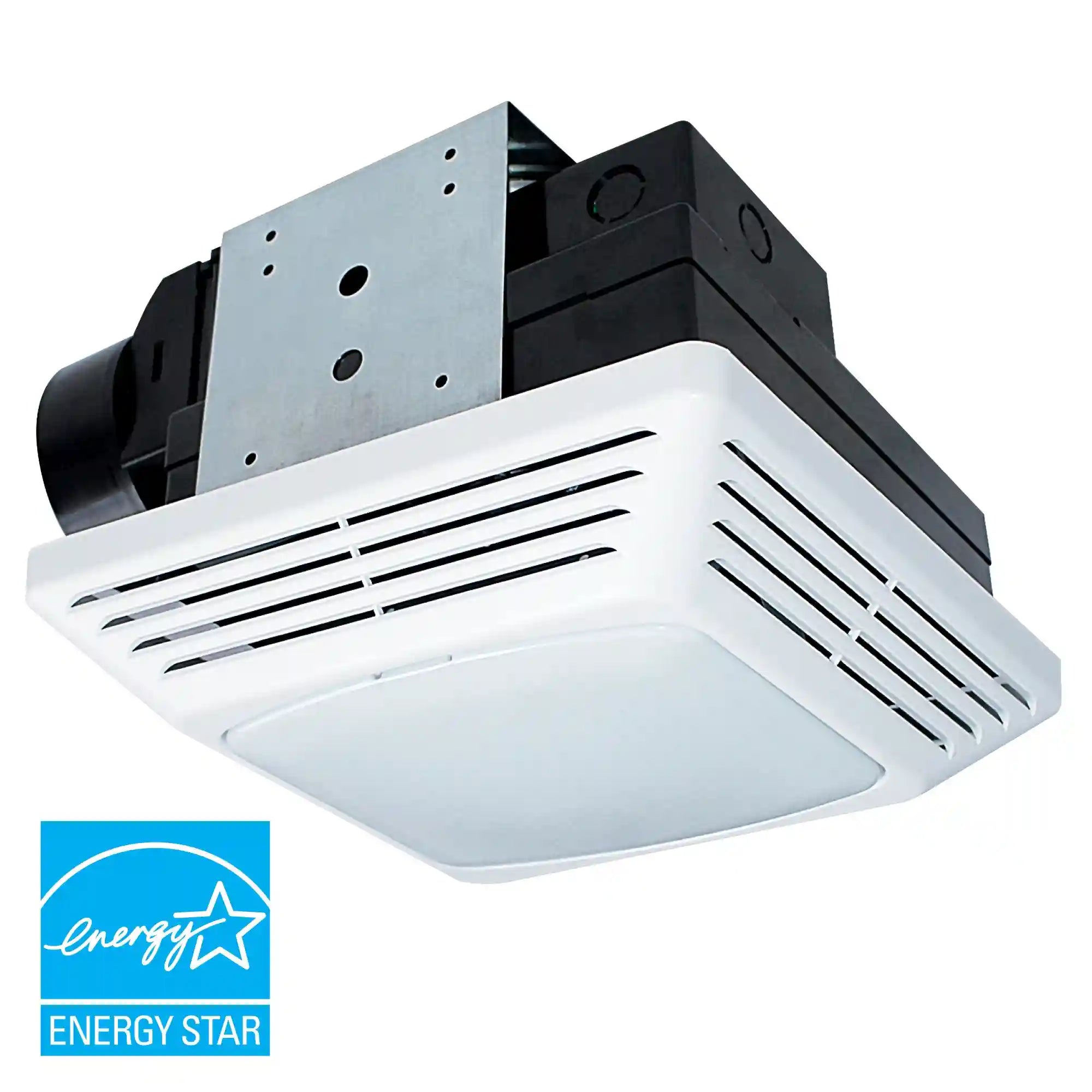 Air King 70 CFM Snap-In Exhaust Fan (ENERGY STAR® Certified, ceiling mounted, light, white)