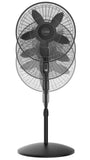 Lasko Cyclone® Max 18" Pedestal Fan (4-speed, remote, timer, black)