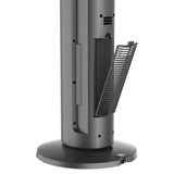 Lasko All Season Tower Fan and Space Heater with Remote, FH515, Black