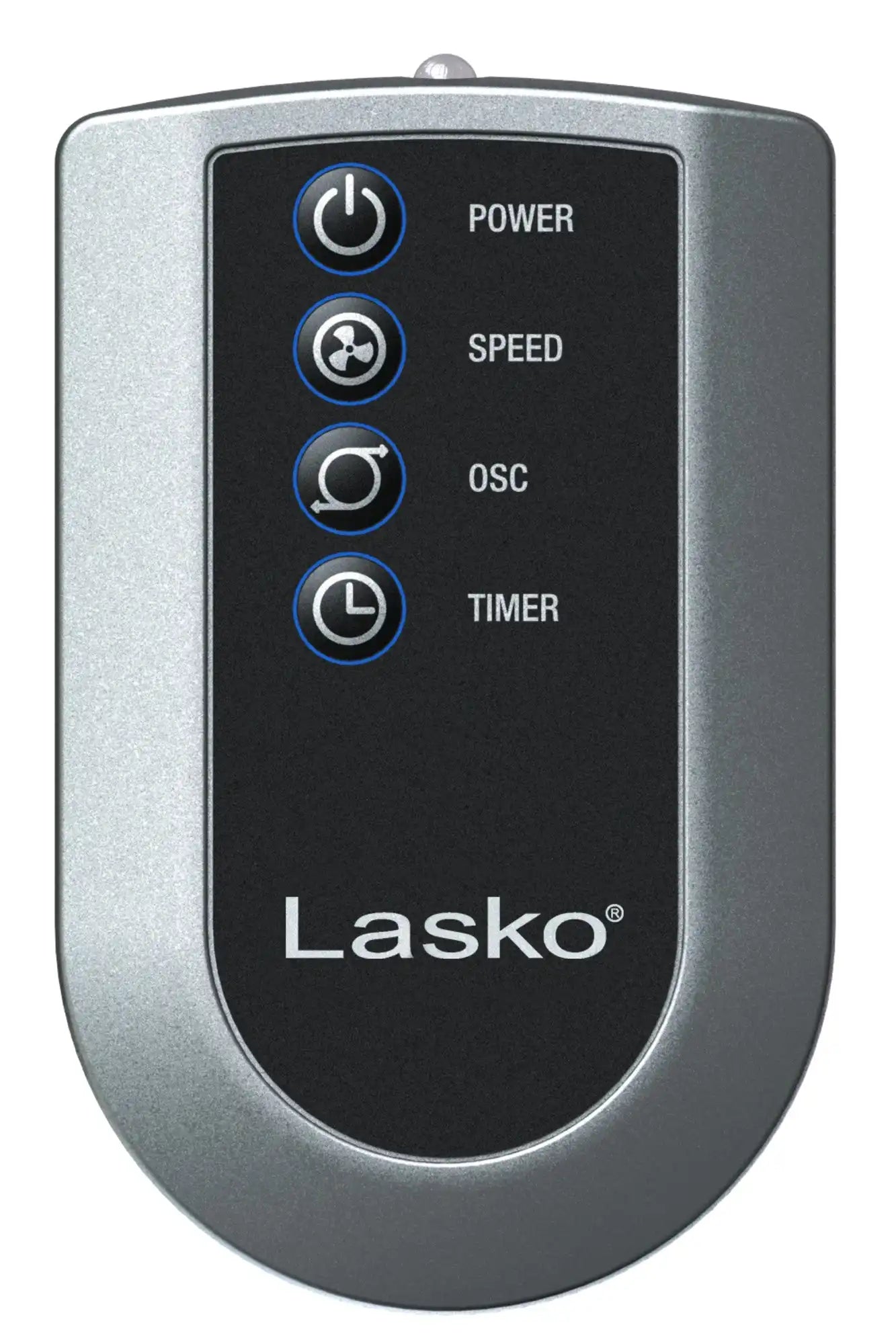 Lasko 32" Tower Fan (3-speed, remote, timer, ionizer, black)