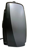 Lasko 9" Ceramic Table Top Heater (2 heat settings, manual, thermostat, tip-over switch, gray)