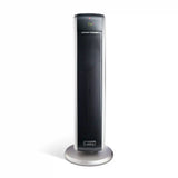 Lasko 29" Digital Ceramic Tower Heater (2 heat settings, remote, timer, black/silver)