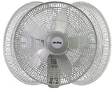Air King 18" 1/20 HP Commercial Grade Wall Mount Fan (3-speed, manual, white)