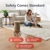 Lasko Designer Series 16" Tower Heater (2 heat settings, manual, timer, thermostat, beige)