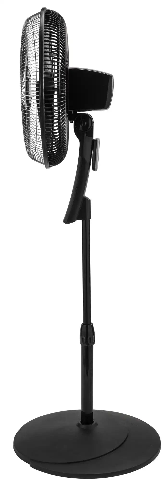 Lasko 16" Pedestal Fan (4-speed, remote, timer, thermostat, black)