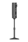 Lasko RTF100 54" Oscillating 8-Speed DC Motor Pedestal Tower Fan with Remote: Gray