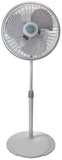 Lasko Performance 16" Pedestal Fan (3-speed, manual, gray)