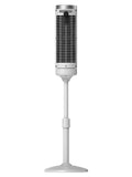 Lasko WhisperForce™ DC 54" Pedestal Tower Fan (8-speed, remote, timer, white)