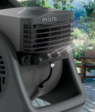 Lasko Misto® Outdoor Misting Fan (3-speed, pivoting, 9' hose, GFCI, black)