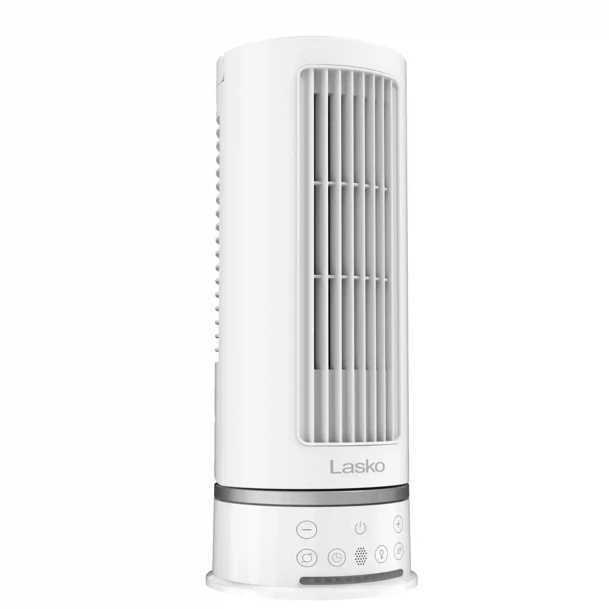 Lasko WhisperForce™ DC 14" Table Top Fan (12-speed, remote, timer, white)