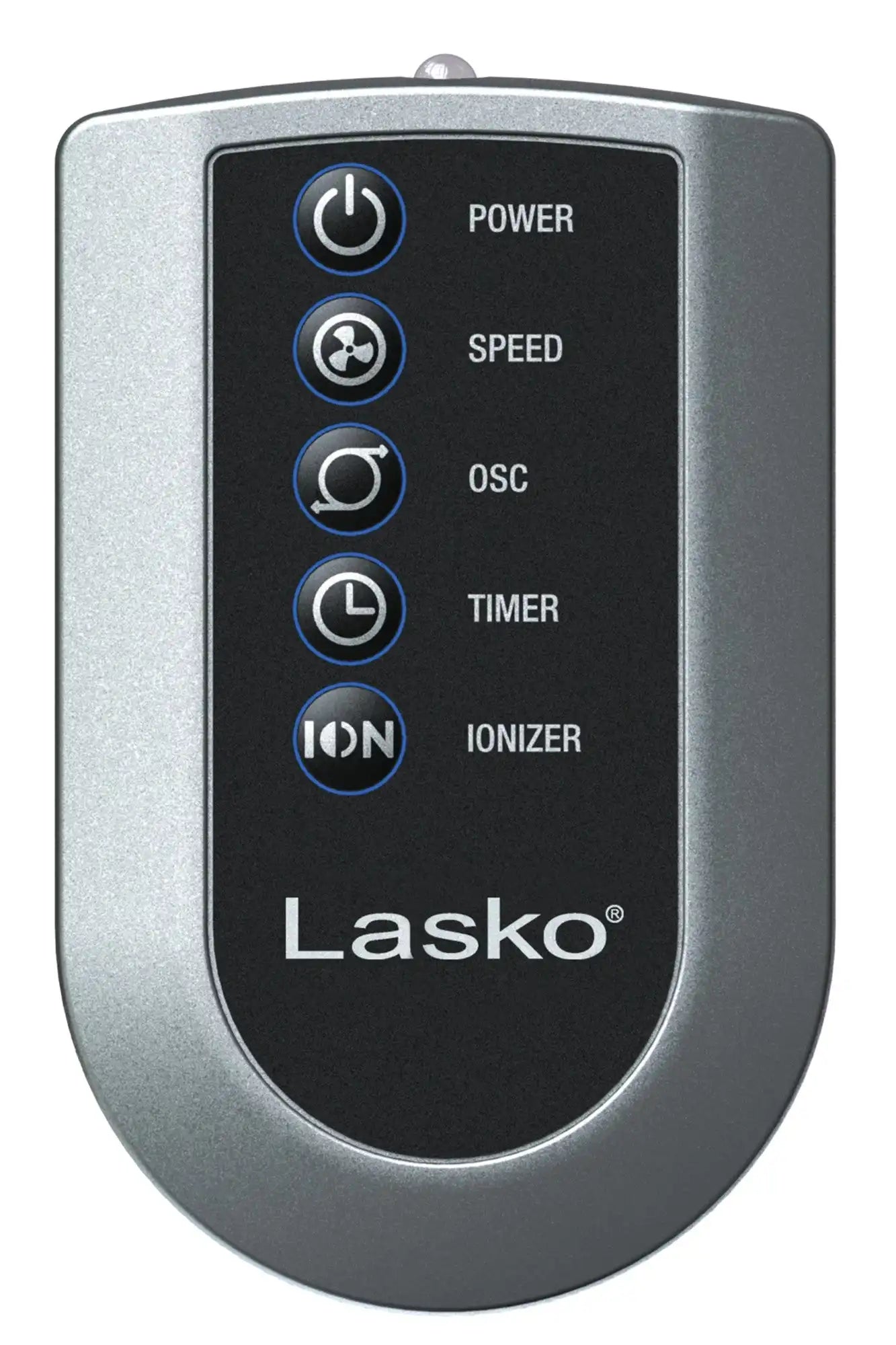 Lasko 32" Tower Fan (3-speed, remote, timer, black)
