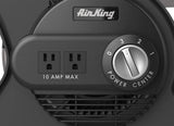 Air King Commercial Grade Pivoting Utility Blower (3-speed, black/gray)