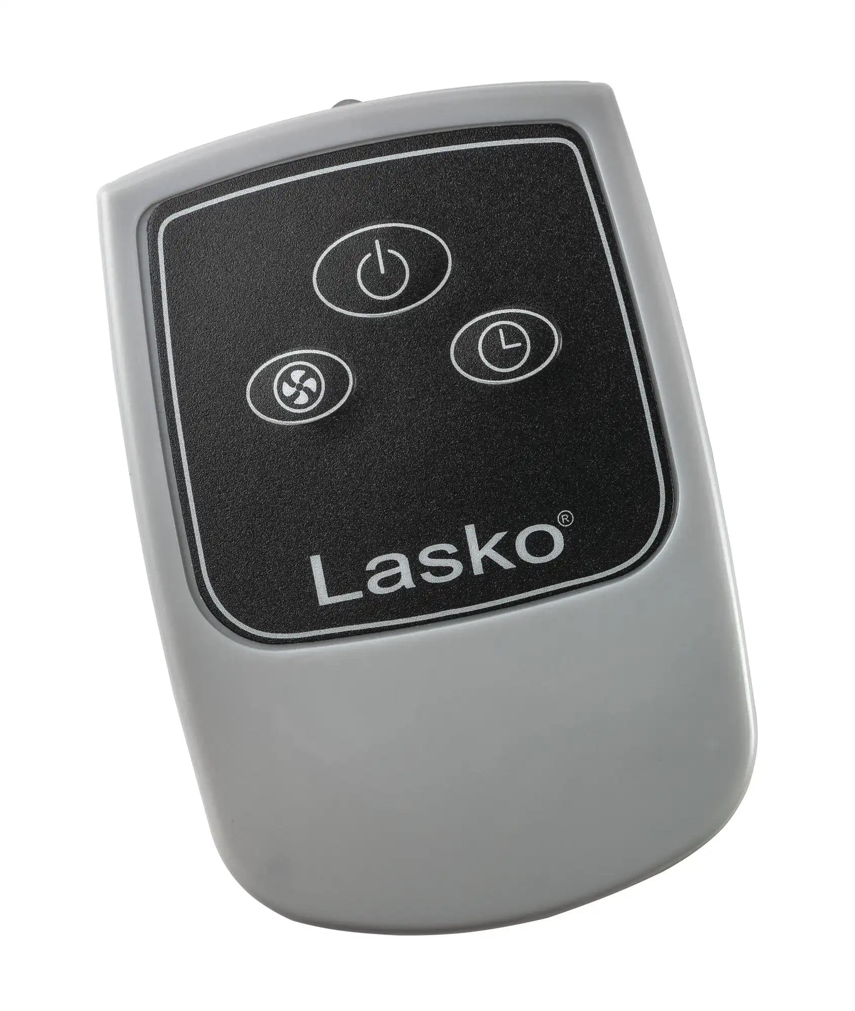 Lasko Wind Tunnel® 20" Air Circulator Floor Fan (3-speed, remote, timer, 360° airflow, gray)