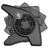 Lasko Pro Performance Pivoting High Velocity Utility Blower Fan with 3 Speeds, U15617, Black