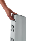 Lasko 23" Ceramic Tower Heater (2 heat settings, timer, thermostat, silver)