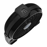 Lasko Cyclone® 20" Air Circulator Floor Fan (4-speed, remote, timer, 90° airflow, black)