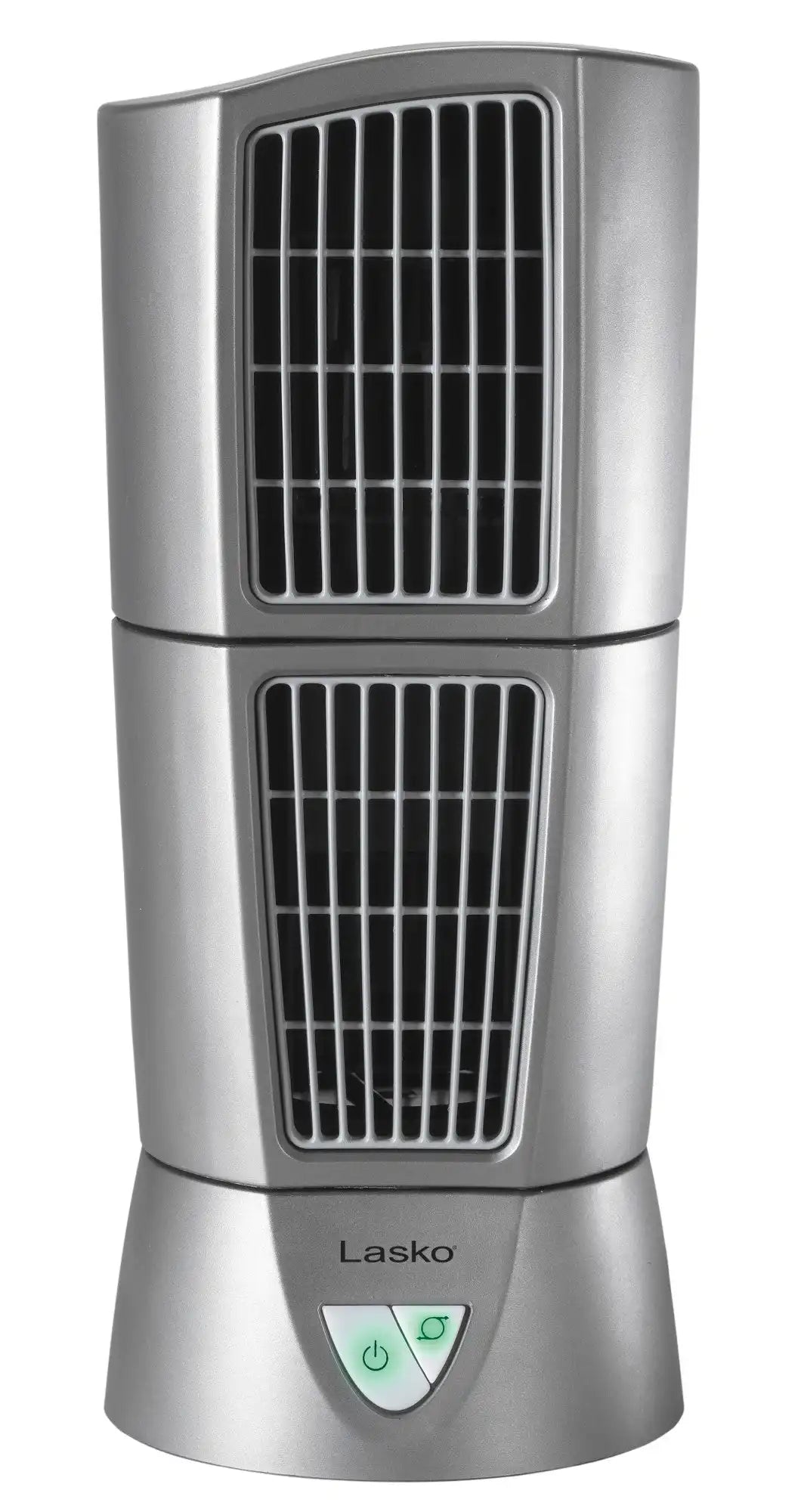 Lasko Platinum 14" Wind Tower® Table Top Fan (3-speed, manual, oscillation, gray)