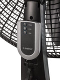 Lasko 20" Pedestal Fan (4-speed, remote, timer, black)