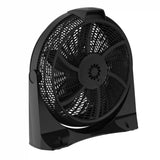 Lasko Cyclone® 20" Air Circulator Floor Fan (4-speed, remote, timer, 90° airflow, black)