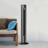 Lasko 48" 3-Speed Oscillating Tower Fan with Remote Control, T48312, Black