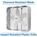 Air King 20" Commercial Grade Box Fan (3-speed, white)