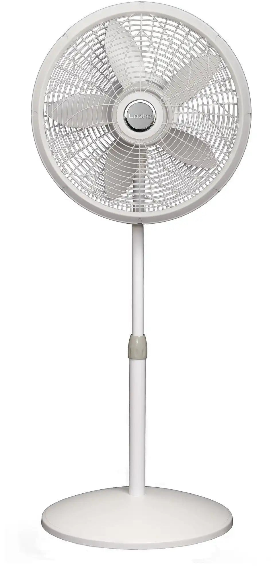 Lasko Performance 18" Pedestal Fan (3-speed, manual, white)