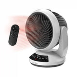 Lasko Whirlwind Heat™ Orbital Space Heater (3 heat settings, 3-speed, remote, timer. white)