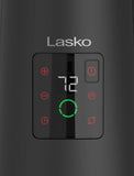 Lasko 1500W Full Circle Warmth Ceramic Tower Space Theater with Remote Control, CT24362, Black