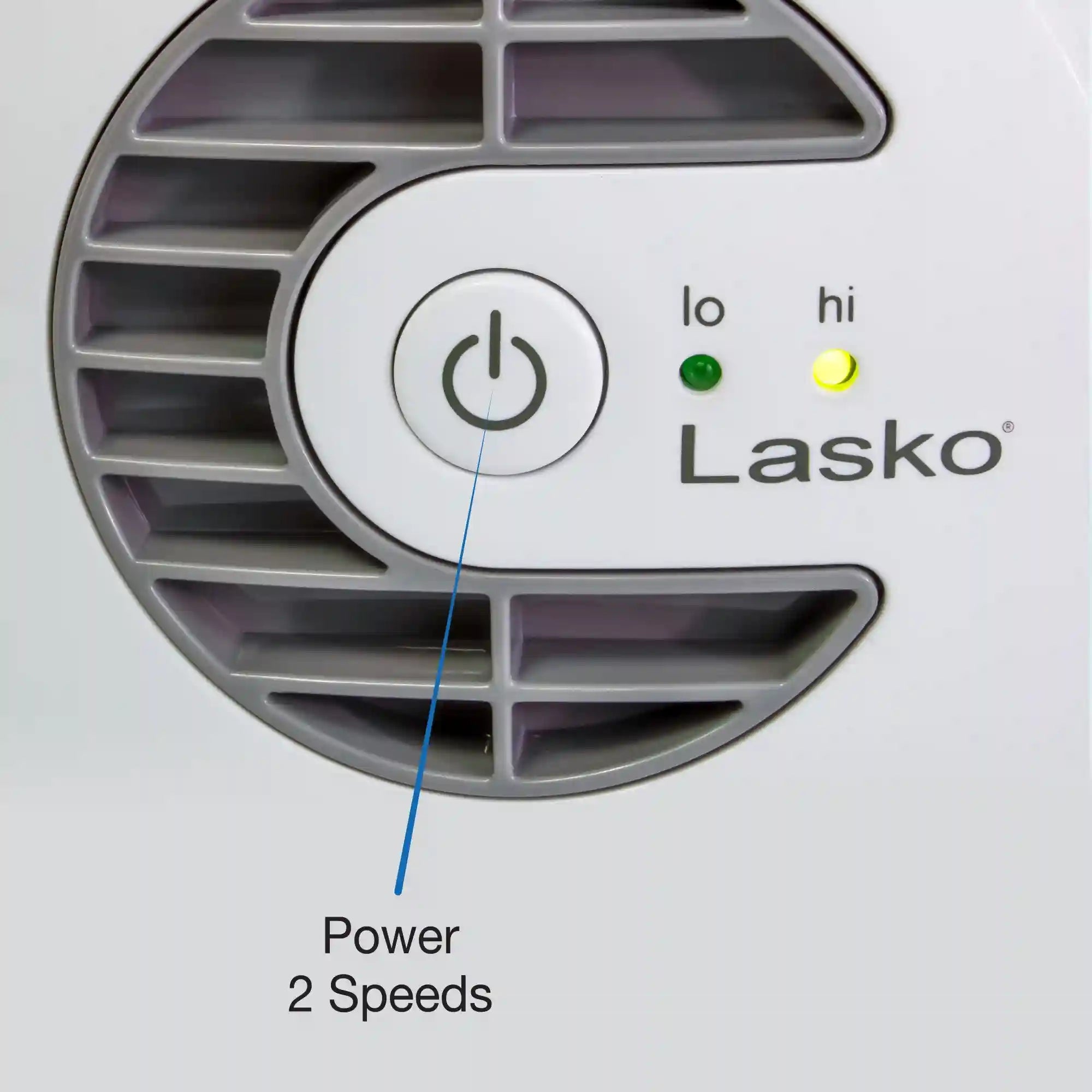 Lasko MyCool™ Mini Blower Fan (2-speed, USB, AC Adapter, white)