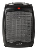 Lasko 9" Ceramic Table Top Heater (3-speed, thermostat, black)
